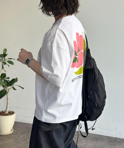 花卉印花T恤
