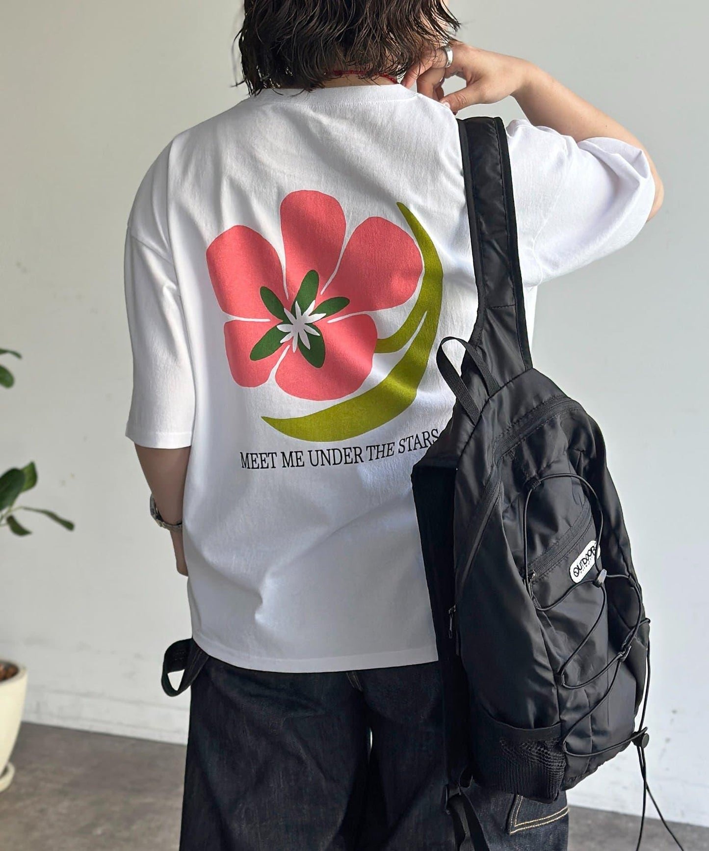 花卉印花T恤