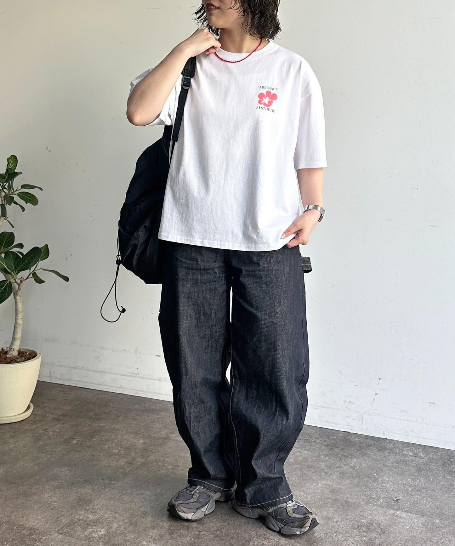 花卉印花T恤