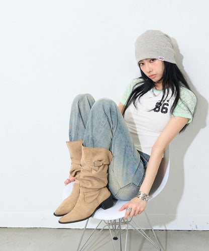 【WEB限定】ラグラン袖レースナンバリングTEE