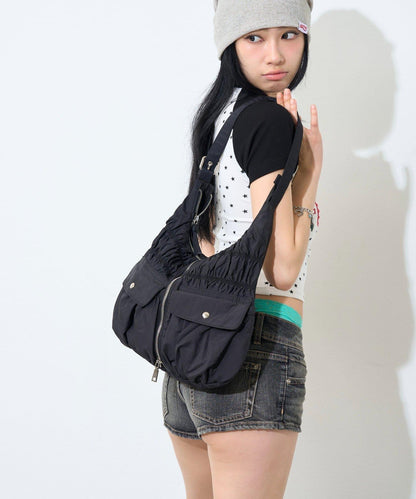 WHO'S WHO gallery 翻蓋斜挎包