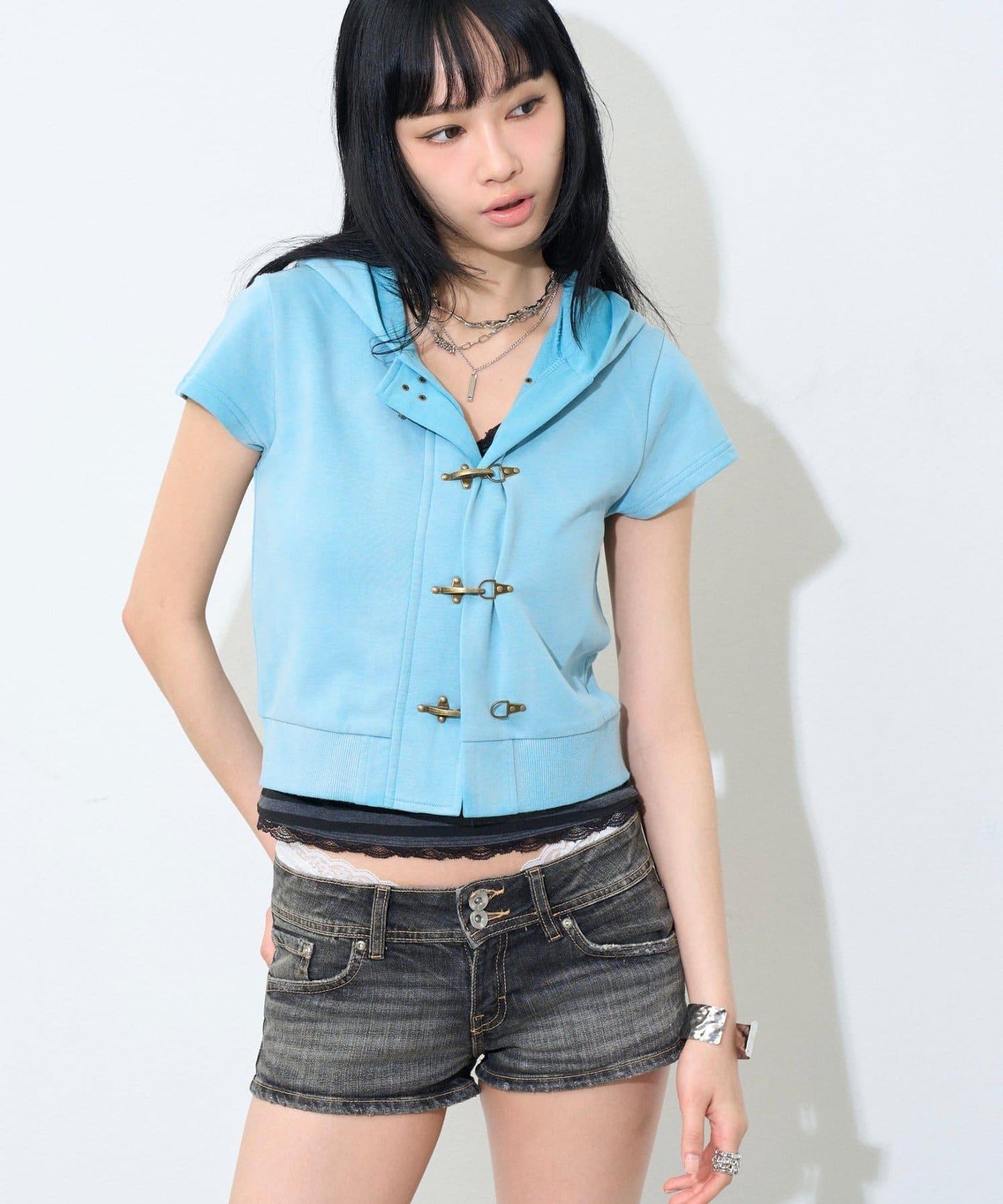 【WEB限定】ファイヤーマンフックSSパーカー