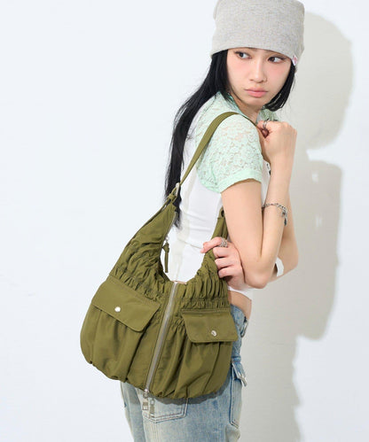 WHO'S WHO gallery 翻蓋斜挎包