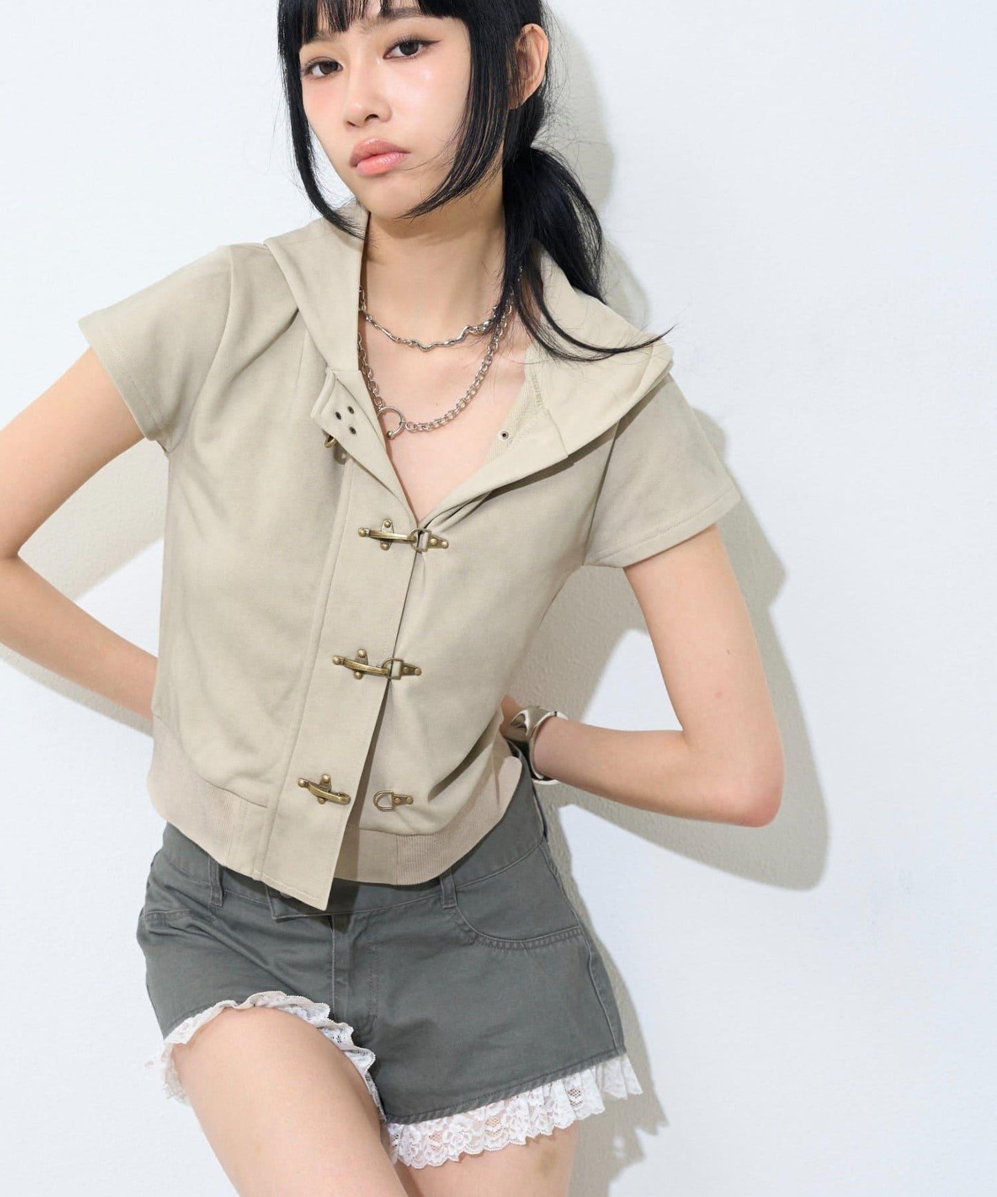 【WEB限定】ファイヤーマンフックSSパーカー