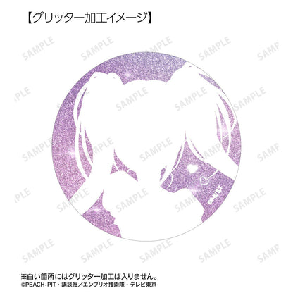 《守護甜心！》 Ani‑Art KAWAII label 75mm 閃粉徽章 ほしな歌唄款