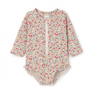 baby girls 防曬泳衣上衣