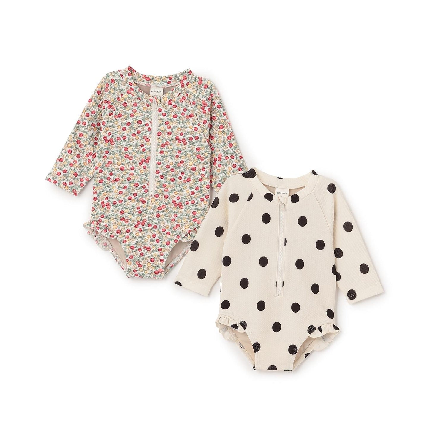 baby girls 防曬泳衣上衣