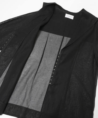 new basic SHEER VOILE SAILOR SHIRTS 襯衫