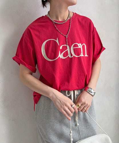 Caen 圓領logo T恤