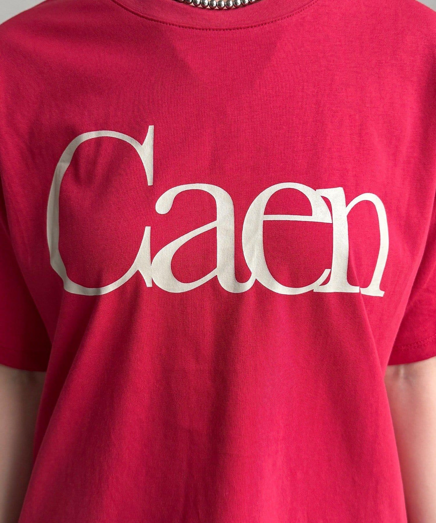 Caen 圓領logo T恤