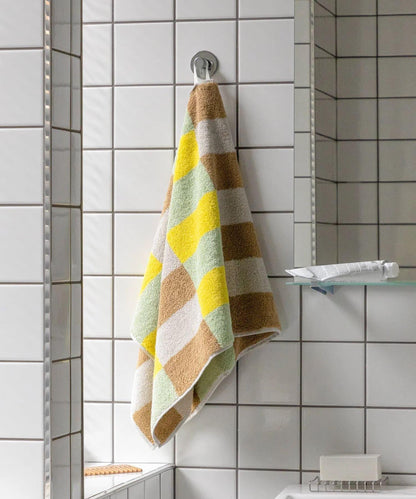 WARMGREYTAIL CHECK FACETOWEL 面巾