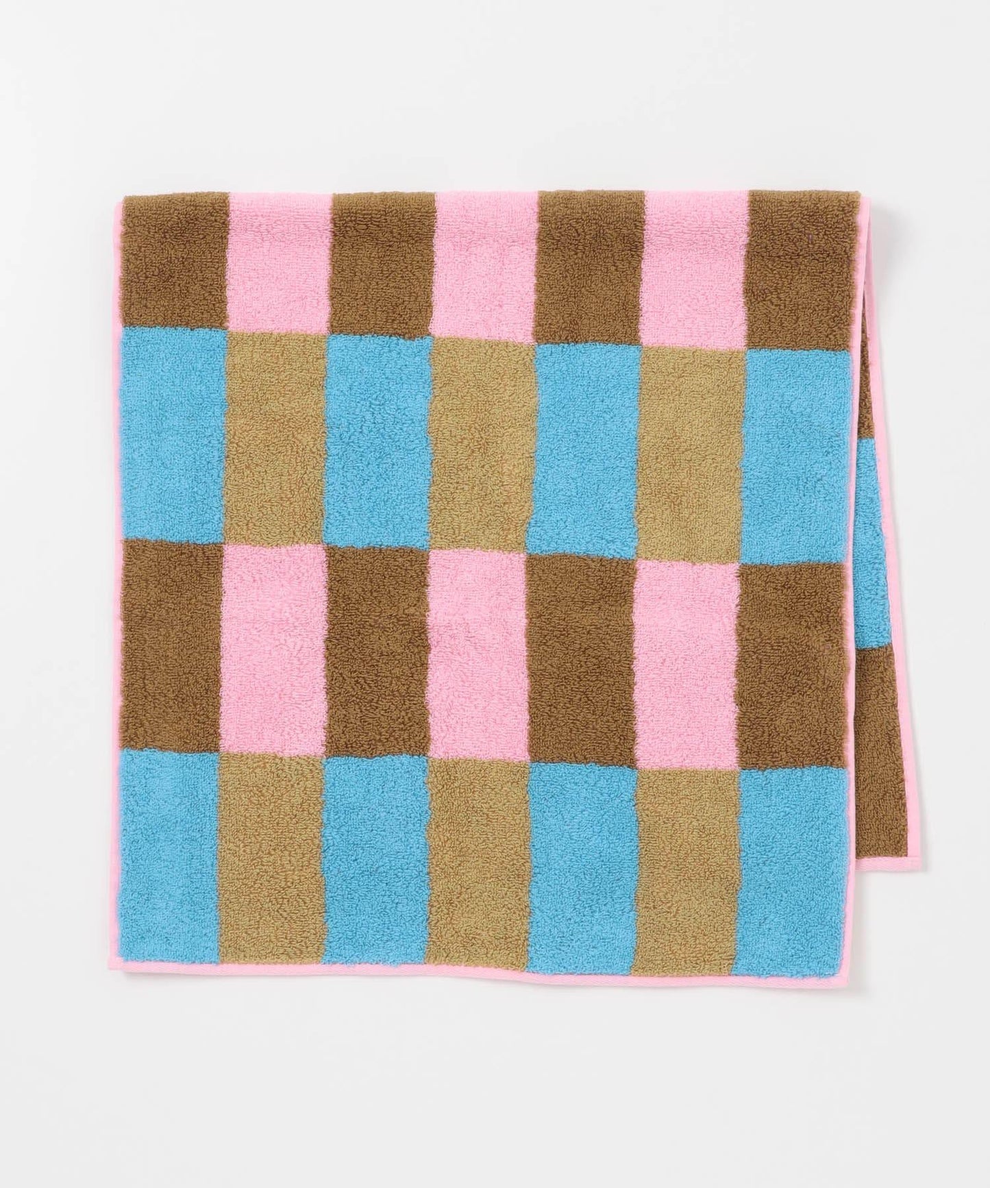 WARMGREYTAIL CHECK FACETOWEL 面巾