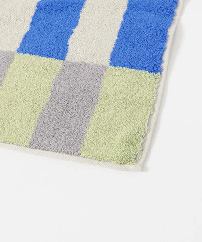 WARMGREYTAIL CHECK FACETOWEL 面巾