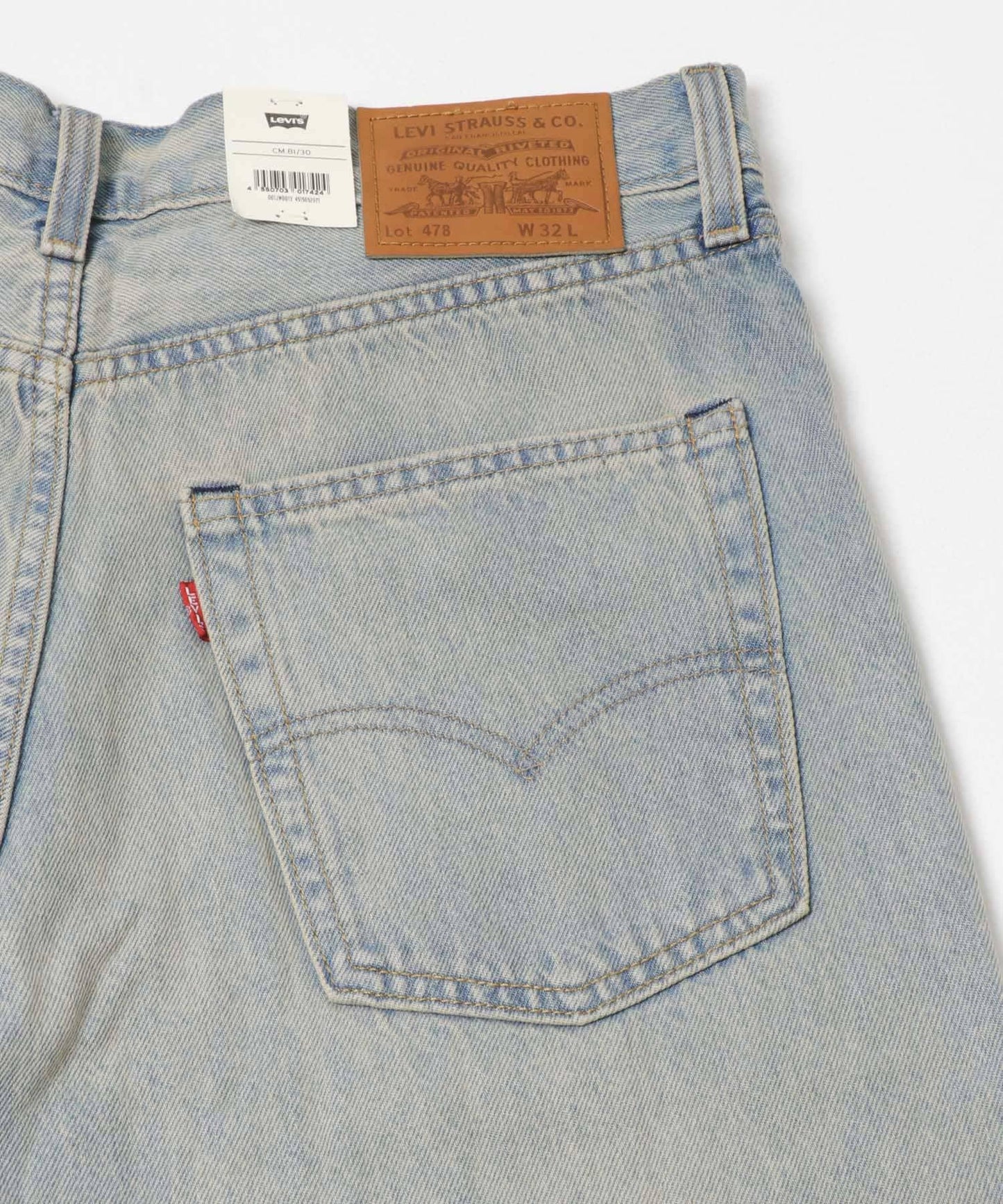 LEVI’S 478 BAGGY SHORTS 休閒短褲