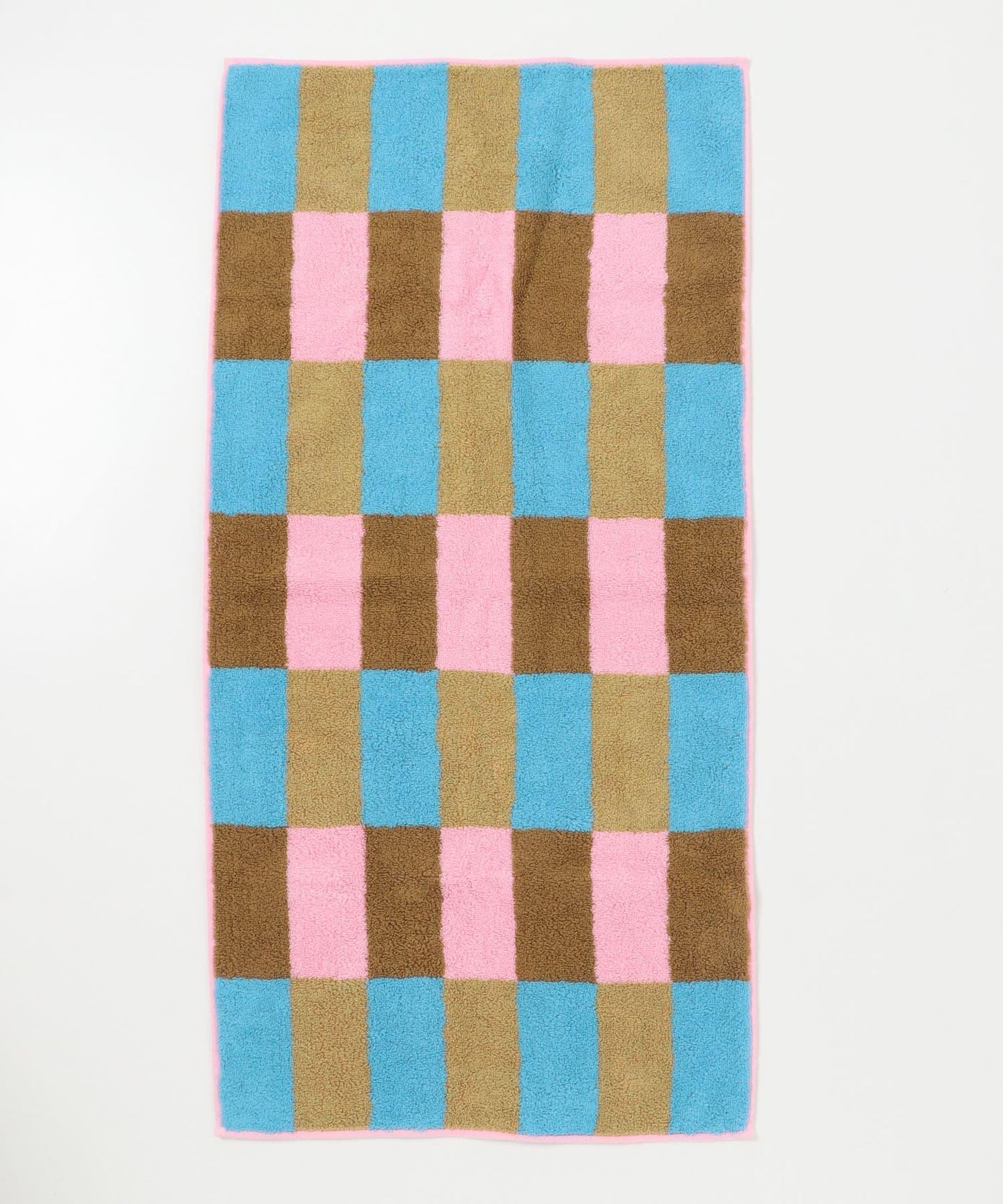 WARMGREYTAIL CHECK FACETOWEL 面巾