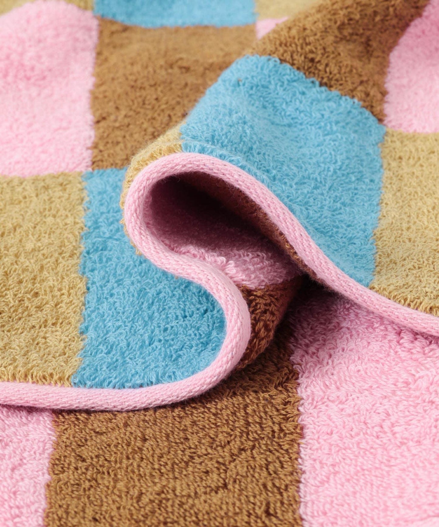 WARMGREYTAIL CHECK FACETOWEL 面巾