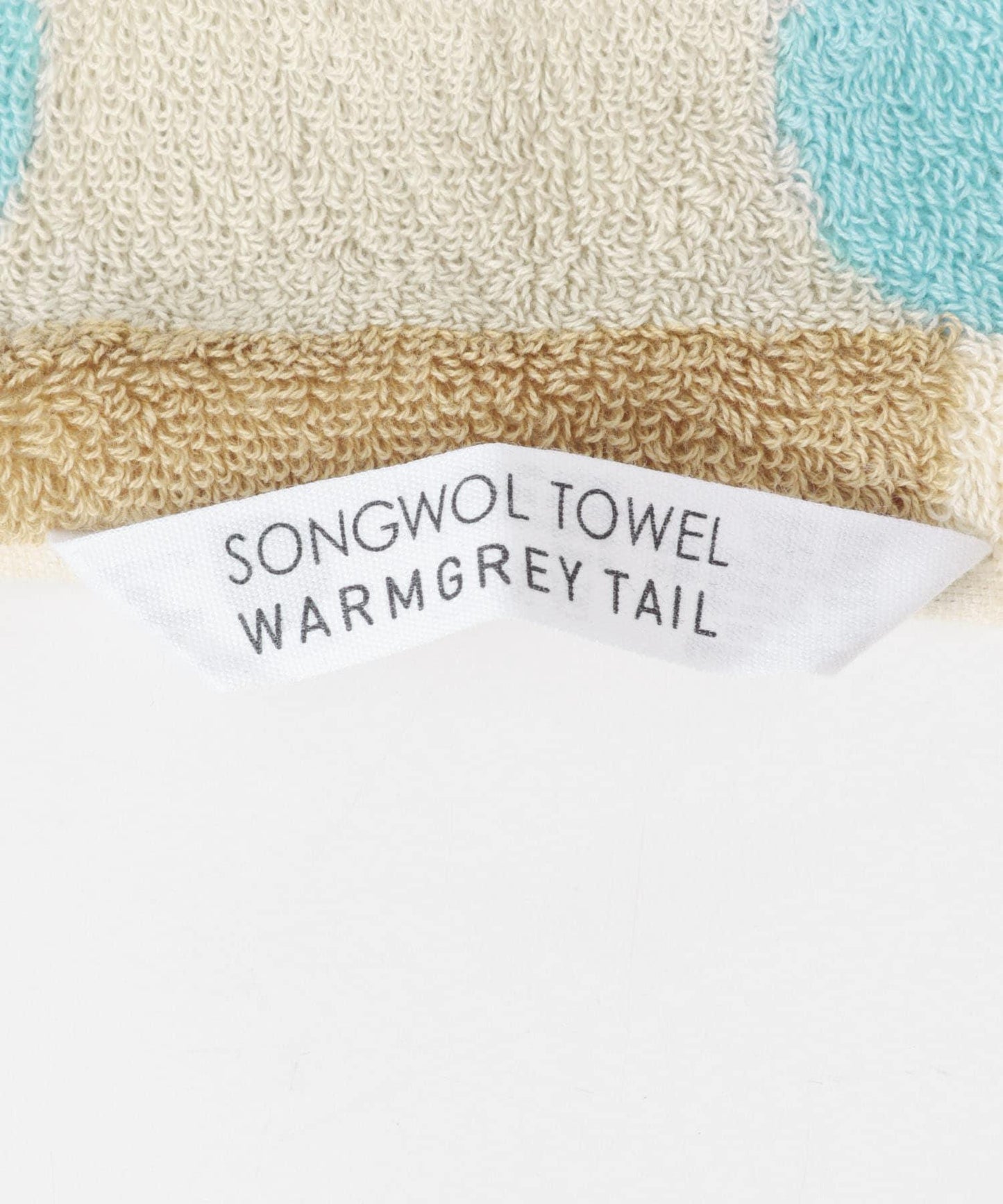 WARMGREYTAIL D/CHECK 格紋 洗臉巾