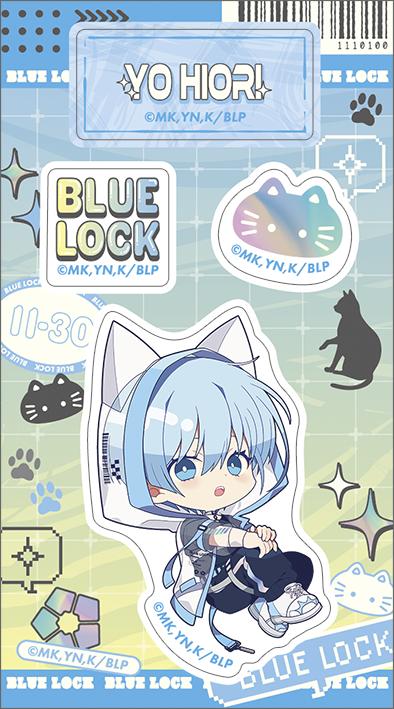 ブルーロック（藍色監獄） Cyber Cat 第二期 氷織羊 亞克力異形貼紙