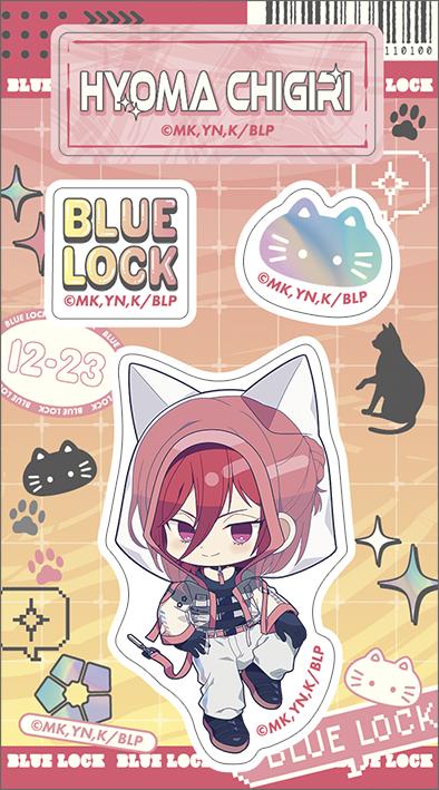 ブルーロック（藍色監獄） Cyber Cat系列 第2期 千切豹馬 亞克力異形貼紙