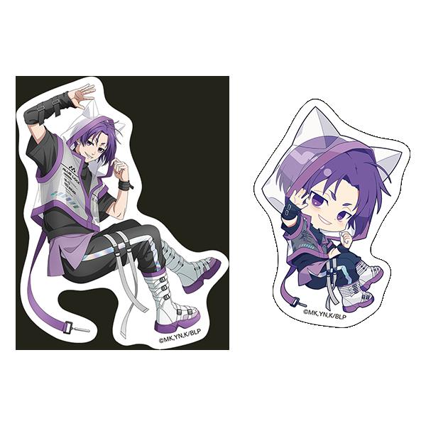 ブルーロック（藍色監獄） 第二期 御影玲王 貼紙套裝 Cyber Cat款
