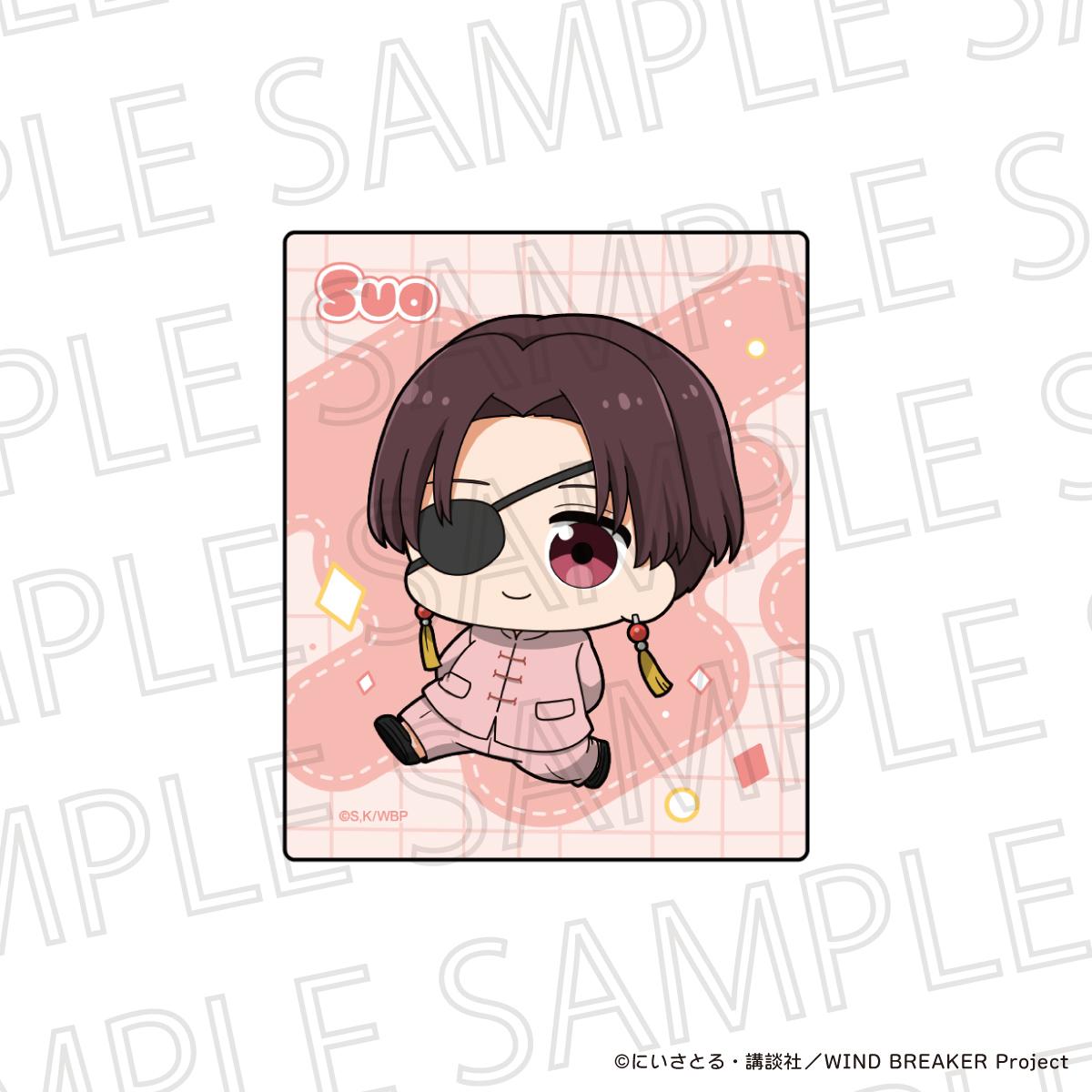 《防風少年》（防風少年） 小巧系列 蘇枋隼飛 方形割貼紙