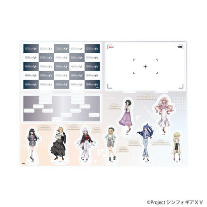 《戰姬絕唱Symphogear》XV（戰姬絕唱Symphogear） 集合設計 亞克力場景擺件 雜誌モデルVer.（繪製新圖）