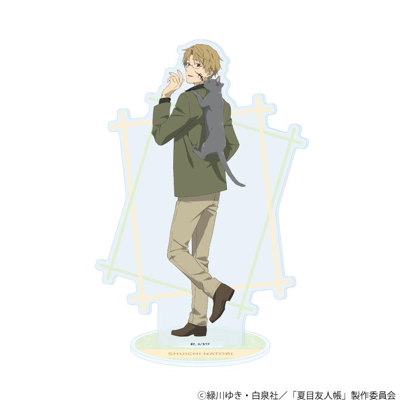 夏目友人帳（夏目友人帳） 名取週一 亞克力立牌 05款 貓ver. 描き下ろし插畫