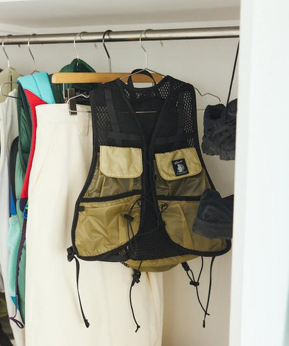 特別款 FES UTILITY VEST 一體式揹包設計 工裝風馬甲