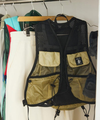 特別款 FES UTILITY VEST 一體式揹包設計 工裝風馬甲