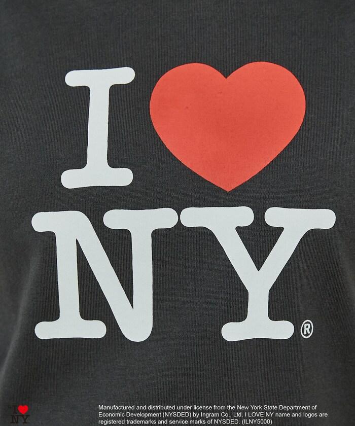 I LOVE NY logo印花 T恤