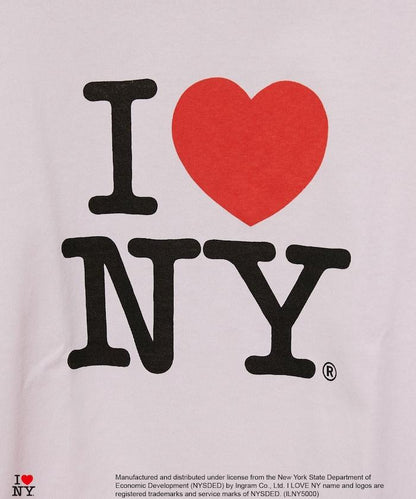 I LOVE NY logo印花 T恤
