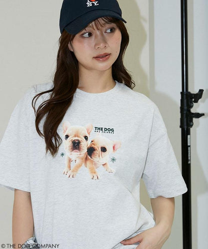THE DOG 印花T恤