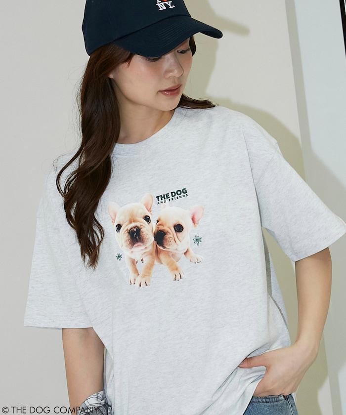 THE DOG 印花T恤