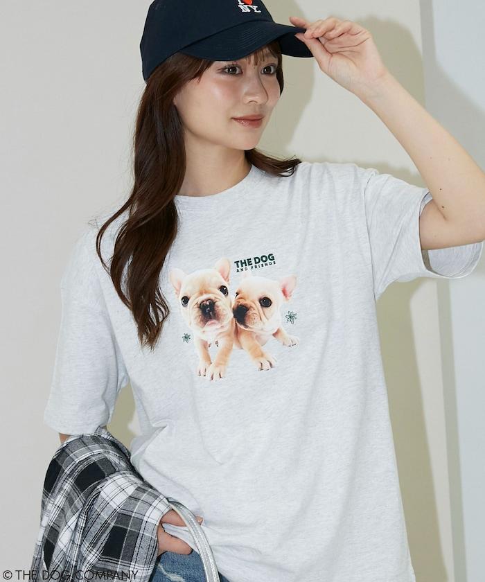 THE DOG 印花T恤