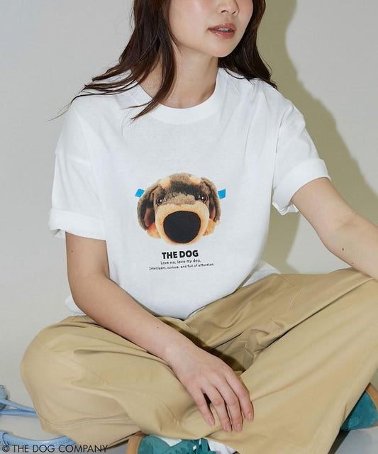 THE DOG 玩偶藝術圖案 T恤
