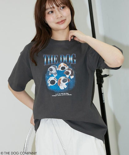 THE DOG 樂隊風印花 T恤