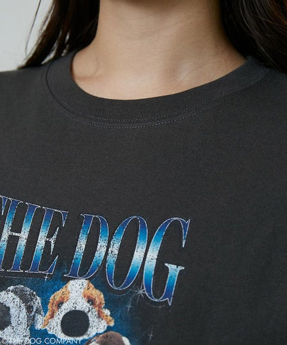 THE DOG 樂隊風印花 T恤