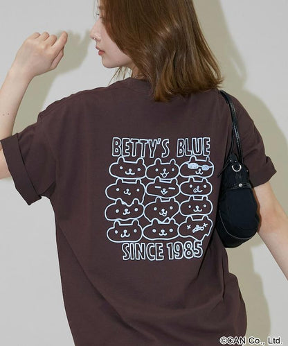 BETTYS BLUE 後背印花 T恤