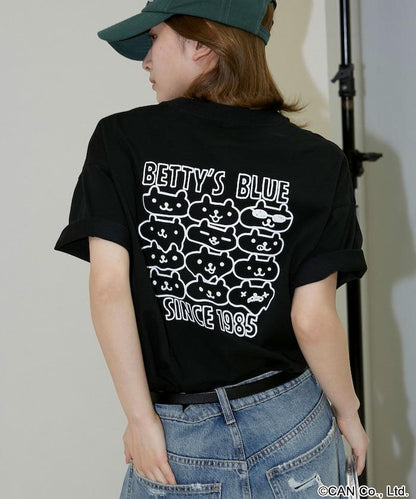 BETTYS BLUE 後背印花 T恤