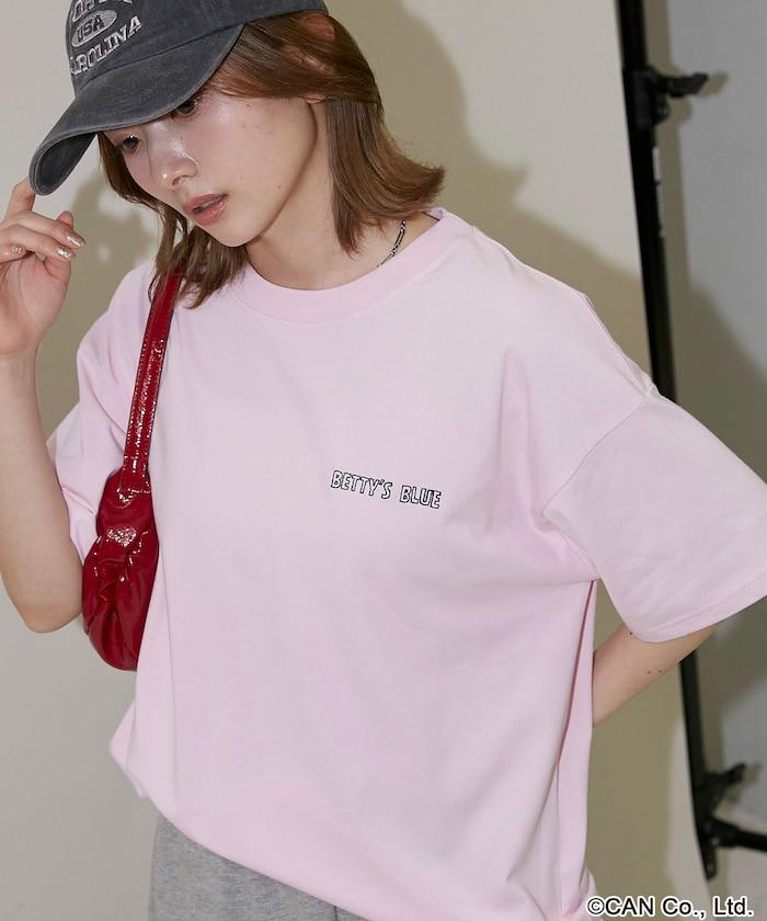 BETTYS BLUE 後背印花 T恤