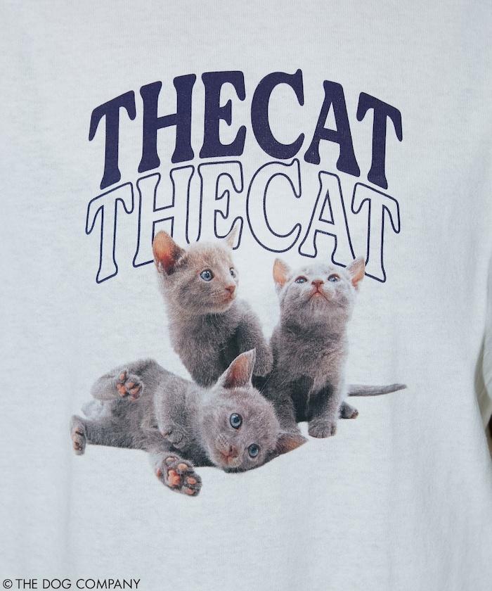 THE DOG / THE CAT 學院風印花 T恤