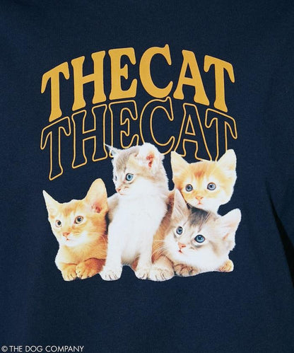 THE DOG / THE CAT 學院風印花 T恤