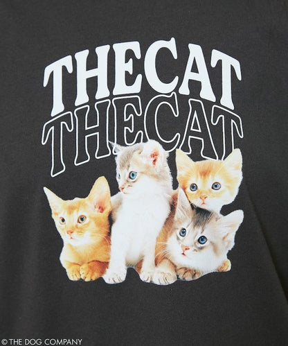 THE DOG / THE CAT 學院風印花 T恤