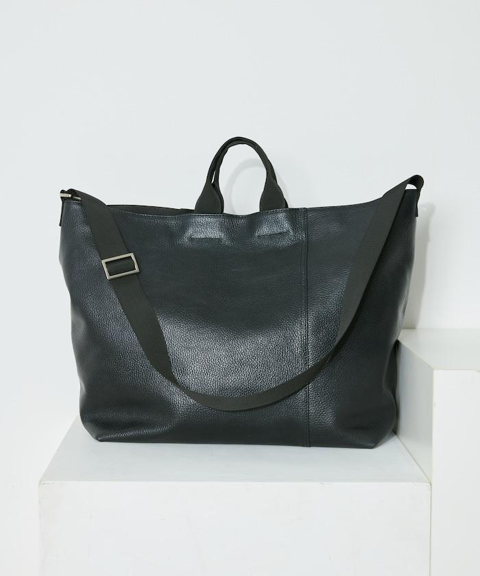 2WAY Leather Messenger Bag 牛皮 防潑水 郵差包