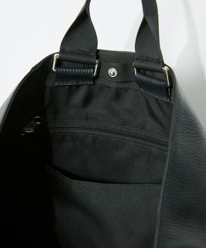 2WAY Leather Messenger Bag 牛皮 防潑水 郵差包