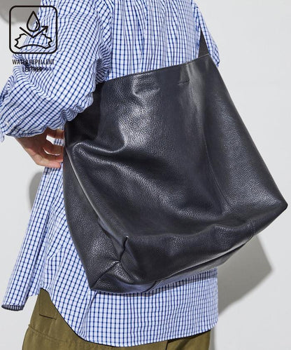 2WAY Leather Messenger Bag 牛皮 防潑水 郵差包