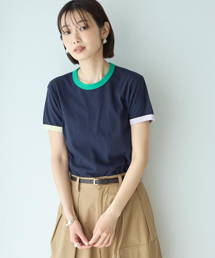 聯名撞色 EMMA 羅紋T恤