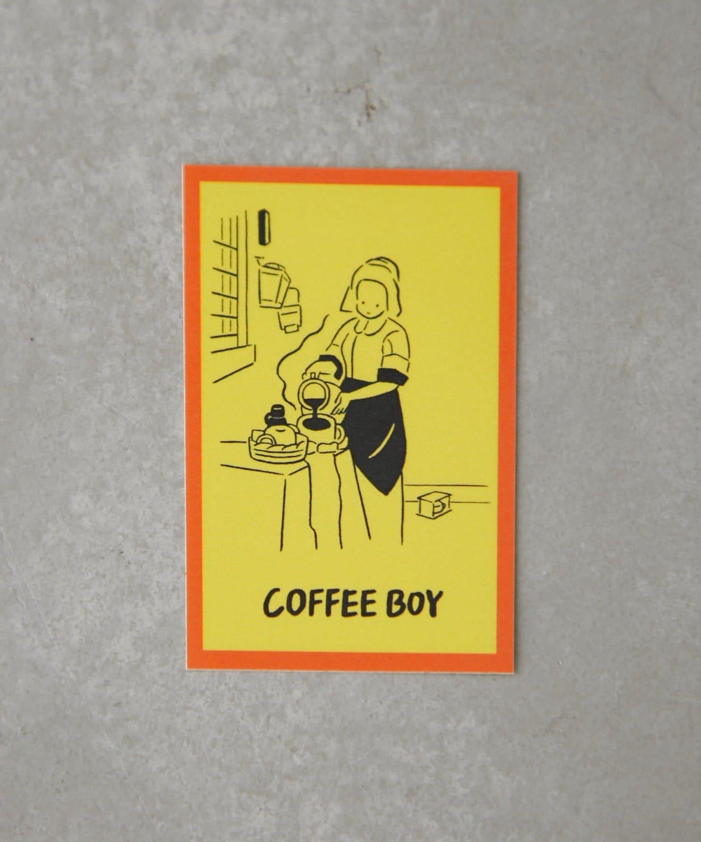 COFFEE BOY×BIRTHDAY BAR 貼紙套裝