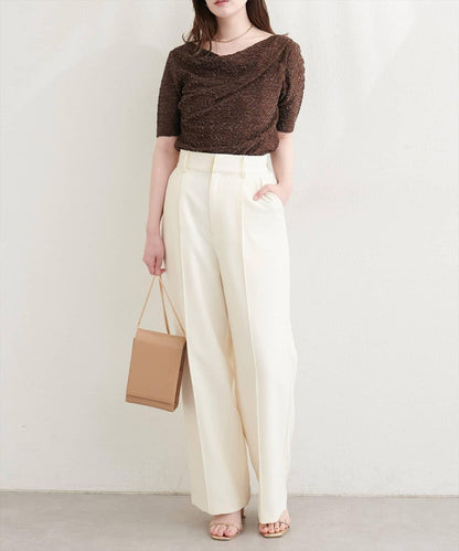 natural couture 提花垂墜上衣