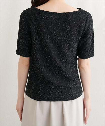 natural couture 提花垂墜上衣